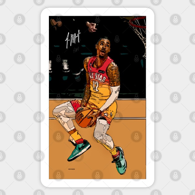 Ja Morant Slam Dunk Contest 2023 Sticker by Playful Creatives